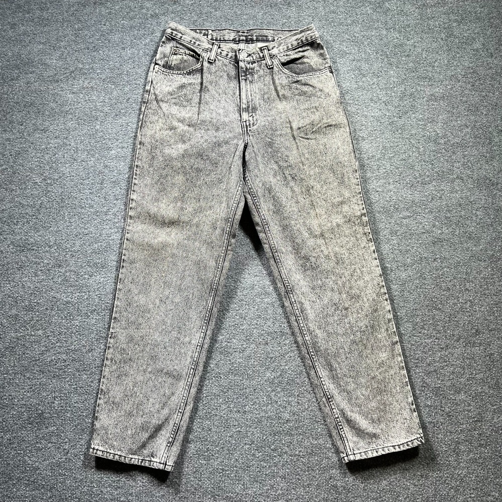 Britannia Tapered Jeans Men's 33x30 Gray Cotton Denim Workwear Travel Outdoor